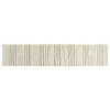 Woven Cotton Stripe Table Runner, Black & Cream