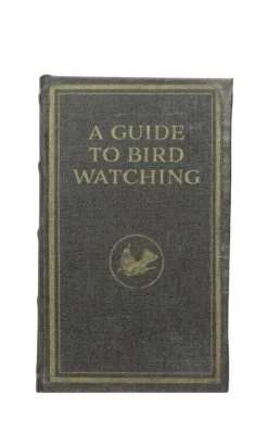 "A Guide To Bird Watching" Canvas Book Storage Box
