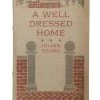 "A Well Dressed Home" Canvas Book Storage Box