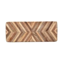Creative Co-Op Mango Wood Cheese Cutting Board