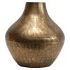 Hammered Metal Vase