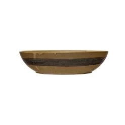 Creative Co-Op Stoneware Bowl With Reactive Glaze