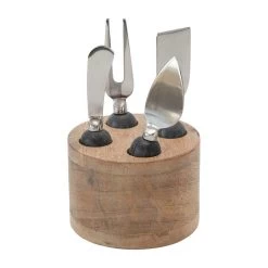 Creative Co-Op Five Piece Cheese Servers