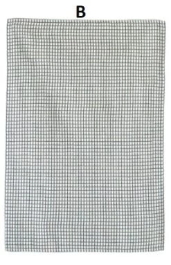 Cotton Kitchen Tea Towel, Blue & Cream, 3 Style Options -Creative Co-op Sales Store 5 943eb592 5701 445a a734 3d238acd2f61