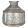 Round Galvanized Metal Container
