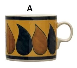 Hand-Painted Stoneware Mug With Pattern, Multi Color, 4 Style Options -Creative Co-op Sales Store A d75d3712 9c5f 46e7 bd64 f9fca51ffee2