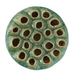 Creative Co-Op Stoneware Lotus Vase -Creative Co-op Sales Store DF1496 2