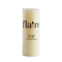 Unscented Pillar Candle By Flaire, Assorted Size Options -Creative Co-op Sales Store cd2006