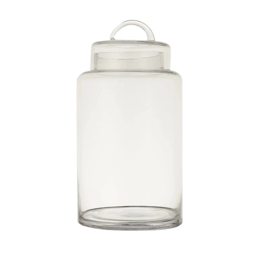 Glass Canister With Lid (Pick Up Only) 2 Glass Canister With Lid (Pick Up Only) - Image 2