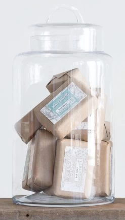 Glass Canister With Lid (Pick Up Only)