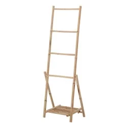 Decorative Bamboo Folding Ladder With Bottom Shelf, Natural (Pick Up Only) 6 Decorative Bamboo Folding Ladder With Bottom Shelf, Natural (Pick Up Only) -Creative Co-op Sales Store df4018 5