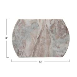 Marble Cheese Cutting Board, Buff Color -Creative Co-op Sales Store df4282 3