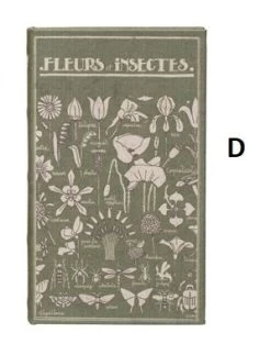 Canvas Book Storage Box “Garden Studies Prints", 2 Size/Style Options -Creative Co-op Sales Store df4805a d