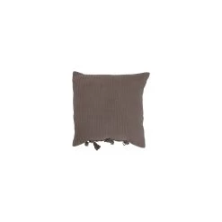 Pillow With Tassel Ties, Grey -Creative Co-op Sales Store df5569 2