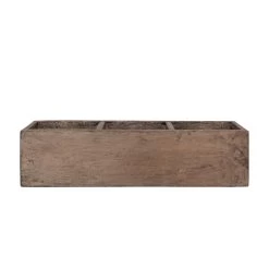 Reclaimed Wood Wall Container With 3 Sections -Creative Co-op Sales Store df5983 4
