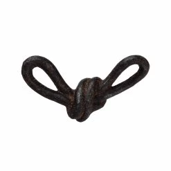 Cast Iron Knot Décor, Black