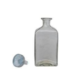 Hammered Glass Drink Decanter With Top (Pick Up Only) -Creative Co-op Sales Store df7670 2