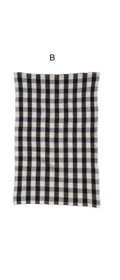 Waffle Weave Gingham Kitchen Dish Towel, 3 Color Options -Creative Co-op Sales Store image 348a4557 96ce 4a07 bbe7 b3496339d947