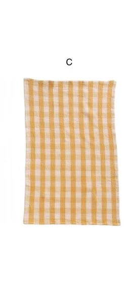 Waffle Weave Gingham Kitchen Dish Towel, 3 Color Options -Creative Co-op Sales Store image 62d3a915 24db 4ac5 9f6a 04b57255be84