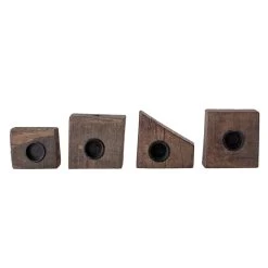 Found Wood Tealight Holder, Each One Will Vary In Size & Style -Creative Co-op Sales Store image 70063833 7655 4d15 98db 5f04e6d84fbf