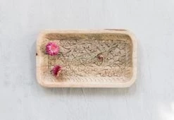 Hand-Carved Mango Wood Tray
