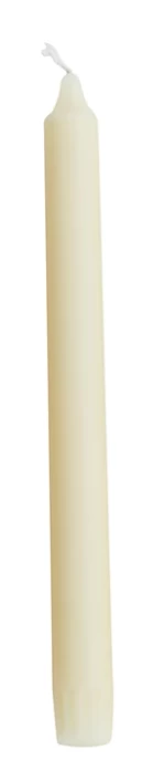 Unscented Taper Candles, 10", 2 Quantity Options