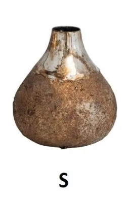 Metal Vase With Burnt Gold Finish, 3 Size Options -Creative Co-op Sales Store s fecff41f 1b20 4949 a13a affcf5bd28c8